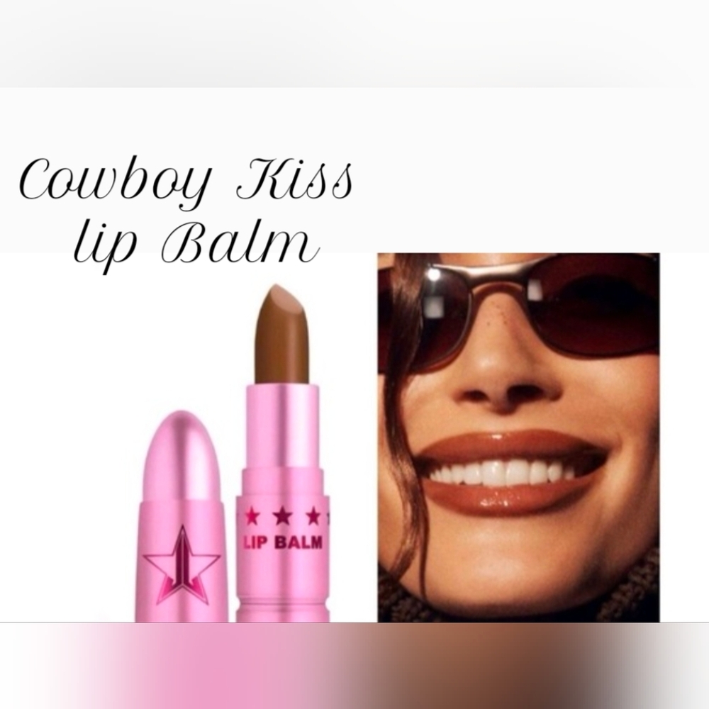 Cowboy Kiss Hydrating Supple Lip Balm In Dark Brown By Jeffree Star NIB - Picture 2 of 13